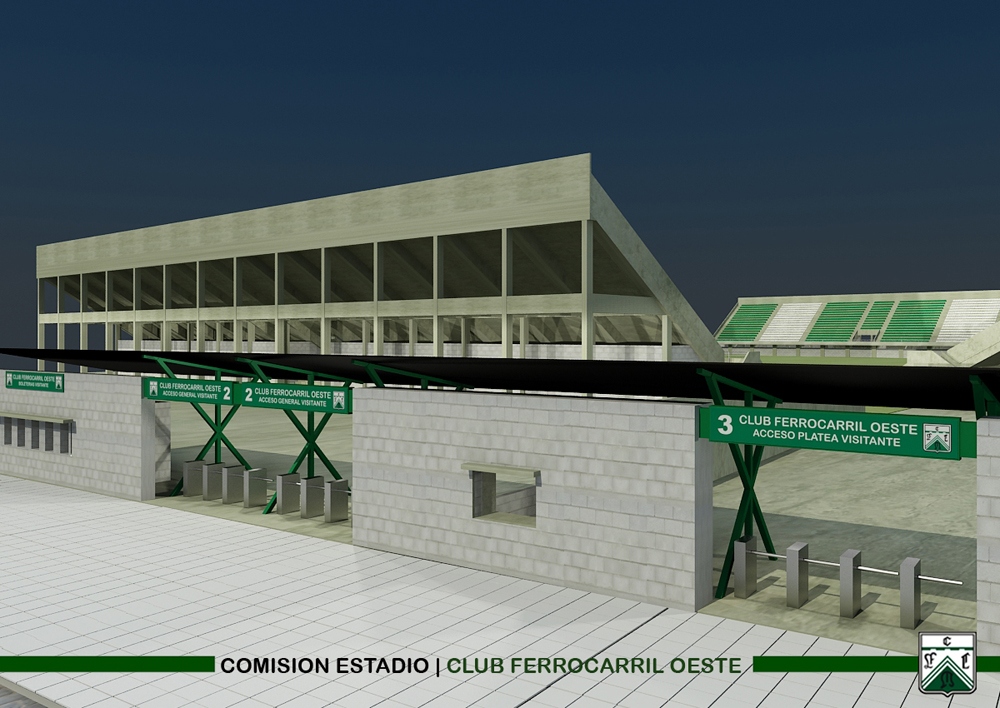 Club Ferro Carril Oeste  Tribuna General Este by Leandro Pecora -  Architizer